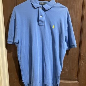 Ralph Lauren Blue Polo Shirt for Men